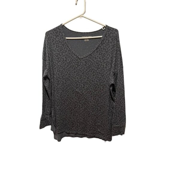 American Eagle Leopard Print Top Size S - Picture 1 of 4